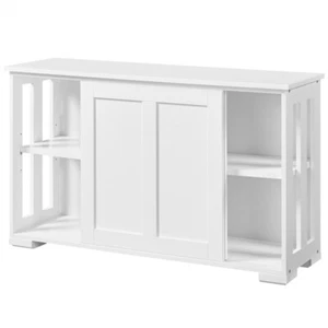 Moderner Unterschrank mit Schiebetür Küchenschrank Schranktisch wie Neu - Bild 1 von 14