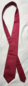 Stefano Ricci Tie Vivid Red Geometric Design 100% Silk Made In Italy - Picture 1 of 7