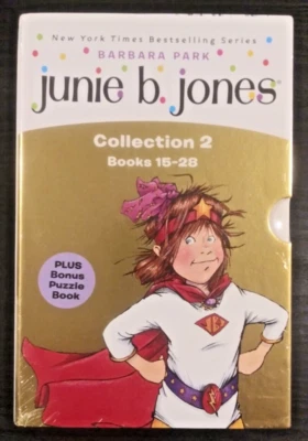 JUNIE B. JONES BOOK COLLECTION SET #2 -Books#15-28+BONUS PUZZLE BOOK! NEW/SEALED Foto 1 de 4
