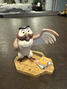 Disney Pooh And Friends OWL Figurine You've Done A Grand Thing Congratulations - Picture 1 of 9