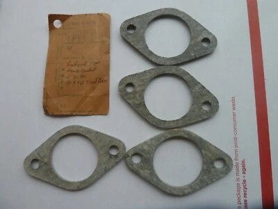 4X JUNTA ABRAZADERA TUBO ESCAPE KAWASAKI G3 1 M G4 TR TRAIL BOSS Foto 1 de 4