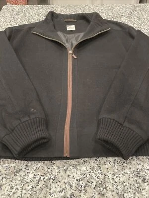 Black Peter Millar Cashmere Full Zip Jacket Wool - Image 1 of 4