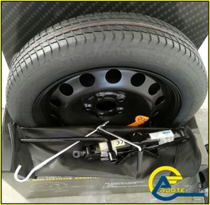 Rueda de Galleta Completo 125 80 R17 5X112 66,6 para Audi Mercerdes VW Seat - Imagen 1 de 5