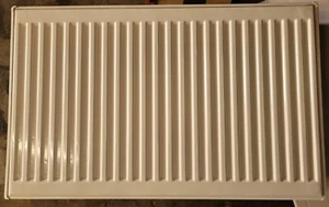 DeLonhgi Universalheizkörper, Typ:33, 80 cm breit, weiß, gebr., Heimeier-Thermos - Bild 1 von 9