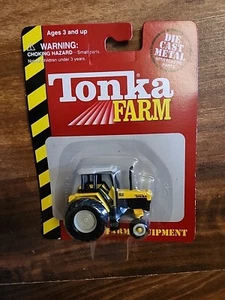1999 TONKA Farm Harvester DIE CAST METAL/PLASTIC New Yellow - Picture 1 of 2