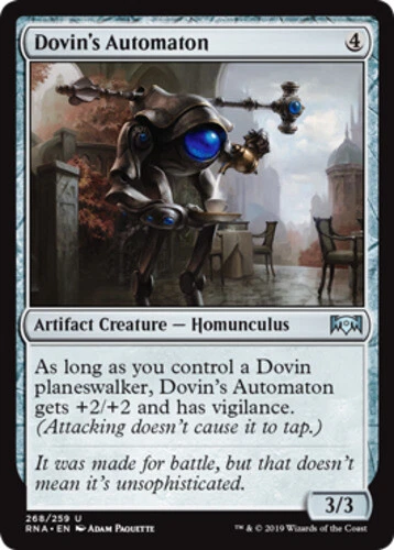 Dovin's Automaton - Planeswalker Deck Exclusive ~ Near Mint Ravnica Allegiance M - Image 1 of 1
