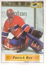 1995-96 Bashan Imperial Super Sticker Hockey #66 Patrick Roy Montreal Canadiens