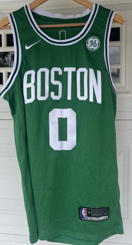 Boston Celtics Nike Connect Jayson Tatum Green Mens Nike Swingman Jersey Size 50 Cover