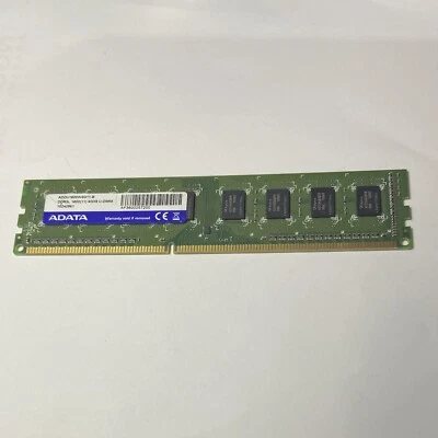 ADATA 4Gb PC3L 12800U Non EEC Unbuffered DESKTOP RAM ADDU1600W4G11-B - image 1 of 2