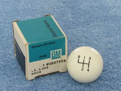 NUEVO 64 65 66 67 CHEVROLET NOVA IMPALA CHEVELLE 4 VELOCIDADES ITM PERILLA DE CAMBIO GM 3857524 Foto 1 de 2