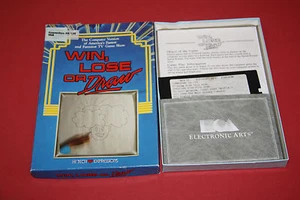 Win Lose or Draw - Vintage Commodore 64 Video Game Original Software Box - Picture 1 of 1