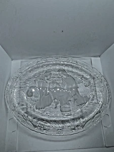 Vintage Mikasa Glas Heilige Familie Krippenschale - mit Box - Bild 1 von 2