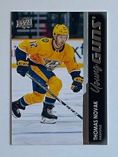 2021-22 UPPER DECK SERIES 2 HOCKEY YOUNG GUNS THOMAS NOVAK ROOKIE CARD #476