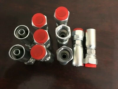 GATOR Compatible HYDRAULIC HOSE FITTING, 06U608 INTERCHANGE STYLE 10 Pkg #8FJIC