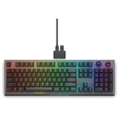 Alienware Tri-Mode Wireless Gaming Keyboard - AW920K (Dark Side of the Moon) - Image 1 of 4