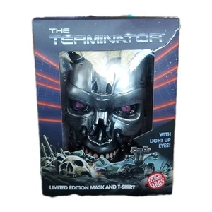Máscara Fright Rags 2014 Terminator Light Up Edición Limitada de 1000 *LEER POR FAVOR - Imagen 1 de 7