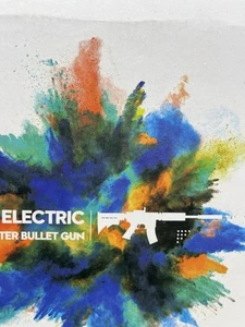 Electric Toy Gun Rifle Soft Water Gel Bullet Launcher Rechargeable NEW Blue - Picture 1 of 10