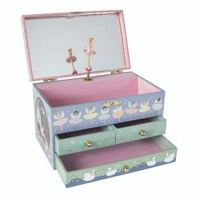 Floss & Rock 43P6389 Enchanted Musical Jewelry Box with 3 Drawers - Image 1 of 3