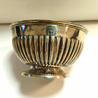 Antike viktorianische Sterling-Silber-Schale 1894 London Thomas Bradbury & Sons