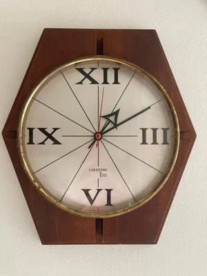 Orologio da Parete Vintage Goldtime I.B.O. Funzionante - Immagine 1 di 4