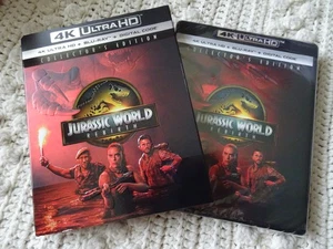 Jurassic World Rebirth 4K Ultra HD + Blu-ray + Digital with slipcover NEW SEALED - Foto 1 di 3
