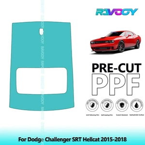 PreCut Paint Protection PPF Kit For Dodge Challenger SRT Hellcat 2015-2018 - Picture 1 of 7