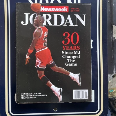 Michael JORDAN 30 Years Since MJ Changed The Game NEWSWEEK Special Edition RARE - Image 1 of 2