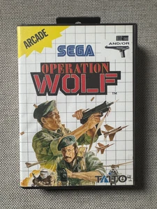 Master System Operation Wolf Juego PAL REGION FREE (Funciona en Consolas EE. UU.) - Imagen 1 de 3