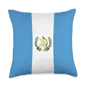 Guatemala Guatemalan Flag Bandera Throw Pillow - Picture 1 of 3