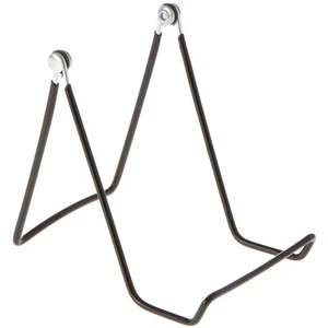 Gibson Holders Adjustable Black Wire Display Easel, 3.5" W x 4.75" D x 4.75" H - Picture 1 of 6