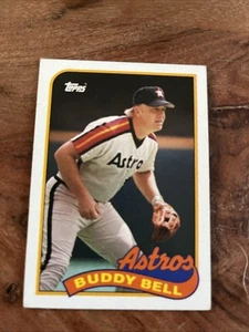 1989 Topps #461 Buddy Bell Houston Astros MLB Baseball Card - Picture 1 of 2