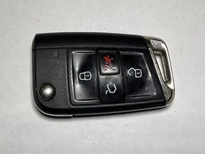 OEM VOLKSWAGEN SMART KEY FLIP KEY KEYLESS REMOTE 5G0 959 752 BE NBGFS12P01 - Picture 1 of 5