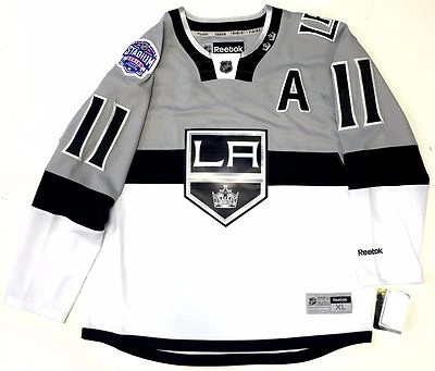 ANZE KOPITAR LOS ANGELES KINGS 2015 SERIE ESTADIO CAMISETA REEBOK PREMIER Foto 1 de 4