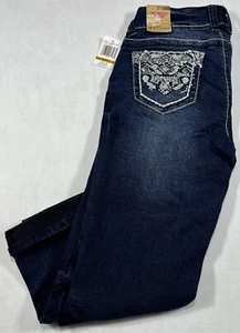 WallFlower Jeans Women's Size 3 Blue Denim Curvy Perfect Fit Vintage Collection - Picture 1 of 9