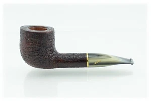 Pipe SAVINELLI Autograph Italia Hecha A Mano 6mm Sandblasted Taza Recta - Imagen 1 de 4