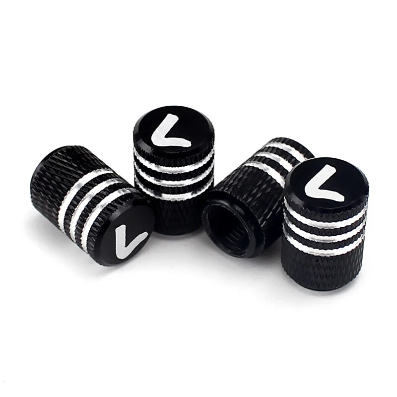 Tampa de válvula de pneu de marca de carro feita sob medida L Lexus Land Rover Lincoln Lotus - Imagem 1 de 1