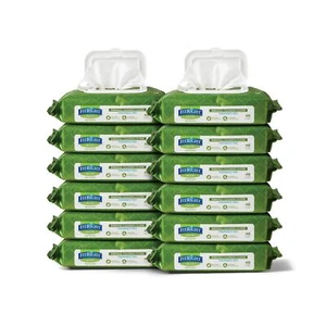 FitRight Aloe Personal 576ct Cleansing Wipes 8x10 12Packs48Shts - Picture 1 of 2