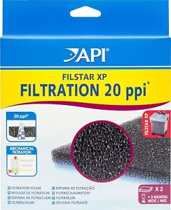 API FILSTAR XP FILTRATION FOAM 20 PPI Aquarium Canister Filter Filtration Pads - Picture 1 of 5