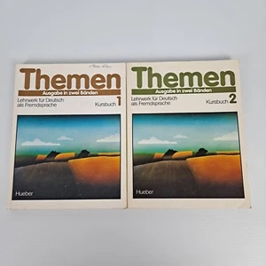 Themen Ausgabe in Zwei Banden Kursbuch 1 & 2 German Deutsch 2 Book Bundle - Picture 1 of 20
