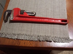 Craftsman 14" 350mm Heavy Duty Extra Strong Adjustable Pipe Wrench 55677 Japan - Picture 1 of 5