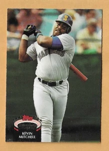 Kevin Mitchell Gigantes de San Francisco #765 - Topps Stadium Club casi nuevo-como nuevo 1992 - Imagen 1 de 2