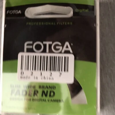Fotga 52mm Slim Fader Variable ND Filter Adjustable Neutral Density ND2 to ND400 - Image 1 of 2
