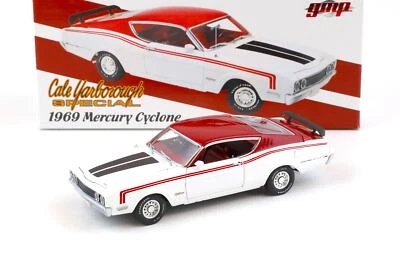 1:24 GMP 1969 Mercury Ciclone Coupè Cale Yarborough Special Bianco/Rosso - Immagine 1 di 4