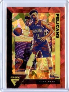 2020-21 Panini Flux Red Cracked Ice #113 Josh Hart