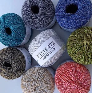 ONline Linie 474 Amarilla 50g Polyester Baumwolle - Handstrickgarn - Sonderpreis - Bild 1 von 26