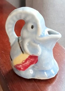 Set da tè vintage circo elefante bambini brocca creatrice ceramica Giappone - Foto 1 di 9