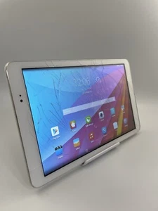 Huawei MediaPad T1 10 T1-A21W Silver WiFi 16GB 9.6" 5MP Android Tablet Cracked - Picture 1 of 24