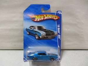 Hot Wheels Muscle Mania 1970 Buick GSX Blue - Picture 1 of 2