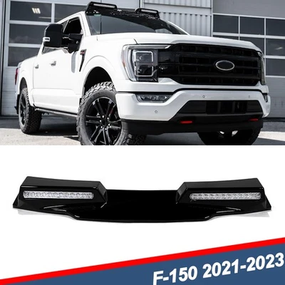 For 2021-2023 Ford F150 F-150 Lariat Black Lamp Model Roof Top Light Bar w/ LED Foto 1 de 4