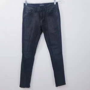 Greywire New York Westside Damen Gr. 26 Skinny Denim Ankle Zip schwarz grau Denim - Bild 1 von 7